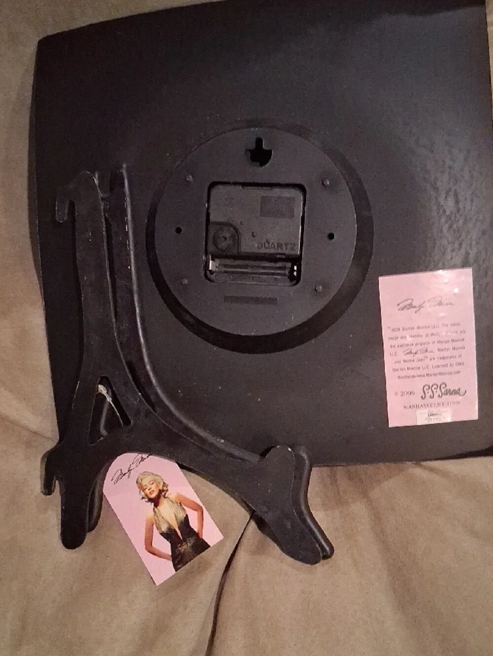 Marilyn Monroe Black and Pink Decorative Wall Plaque